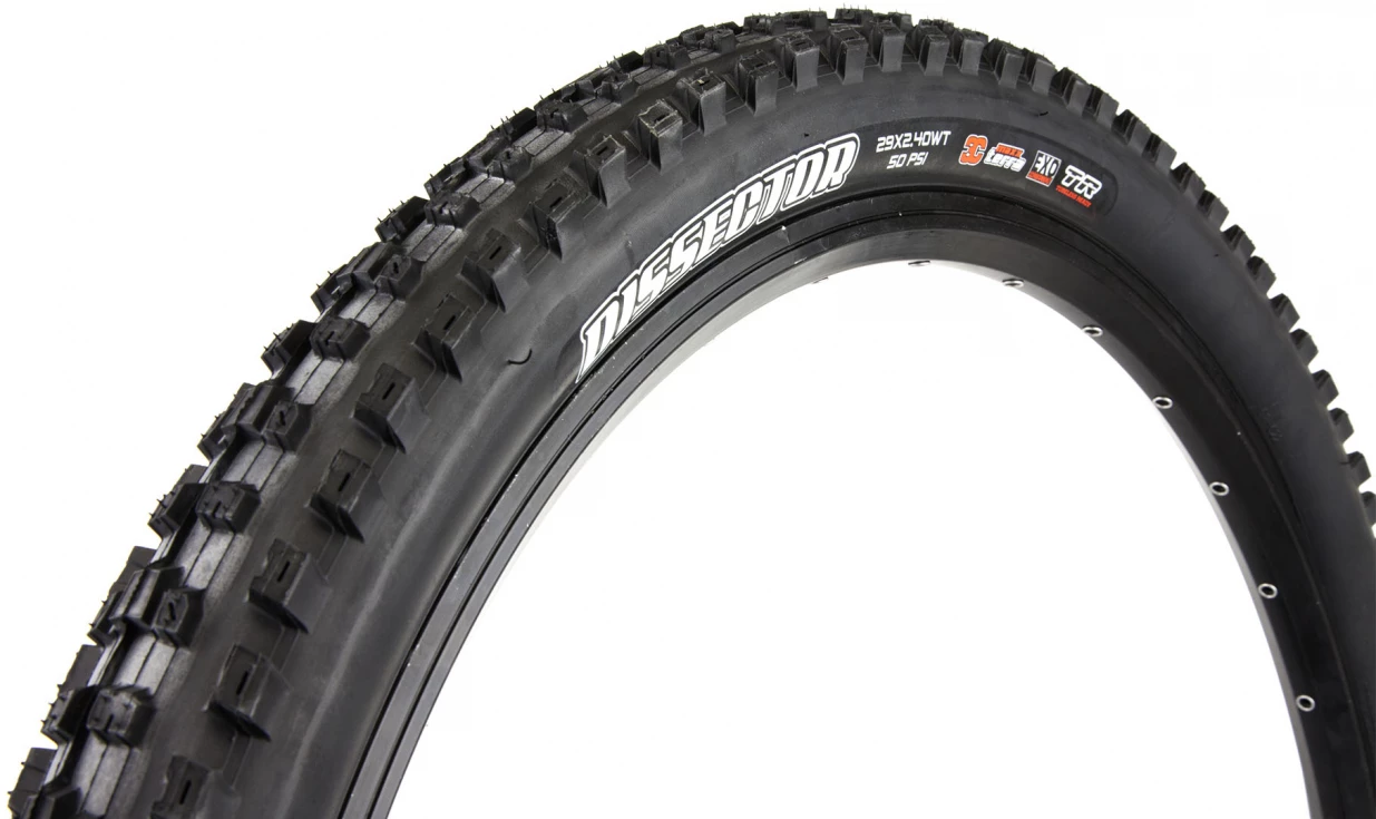 Pneu Maxxis Dissector Wide Trail - EXO Protection - 3C Maxx Terra - Tubeless Ready 3 Pneu Maxxis Dissector Wide Trail - EXO Protection - 3C Maxx Terra - Tubeless Ready