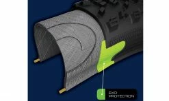 Pneu Maxxis Minion DHF - EXO Protection - Dual 62a/60a - Tubeless Ready -Pas Cher Vtt Magasin Maxxis Exo Protection 1235x735