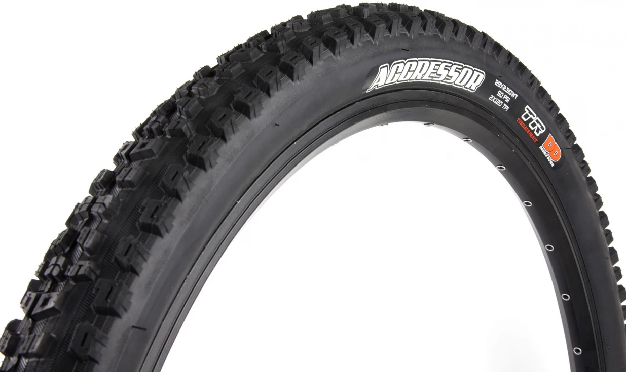 Pneu Maxxis Aggressor Wide Trail - Dual 62a/60a - Double Down - Tubeless Ready 3 Pneu Maxxis Aggressor Wide Trail - Dual 62a/60a - Double Down - Tubeless Ready