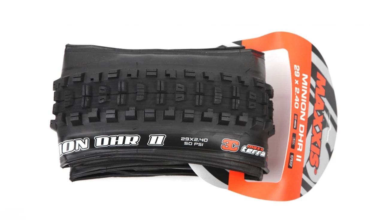Pneu Maxxis Minion DHR II Wide Trail - EXO Protection - 3C Maxx Terra - Tubeless Ready 5 Pneu Maxxis Minion DHR II Wide Trail - EXO Protection - 3C Maxx Terra - Tubeless Ready – Image 3