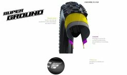 Pneu Schwalbe Racing Ray Addix SpeedGrip - Super Ground -Tubeless Easy -Pas Cher Vtt Magasin caracsse super ground 1235x735 1