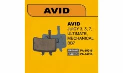 Plaquettes Var - Pour Avid Juicy/Ultimate/BB7